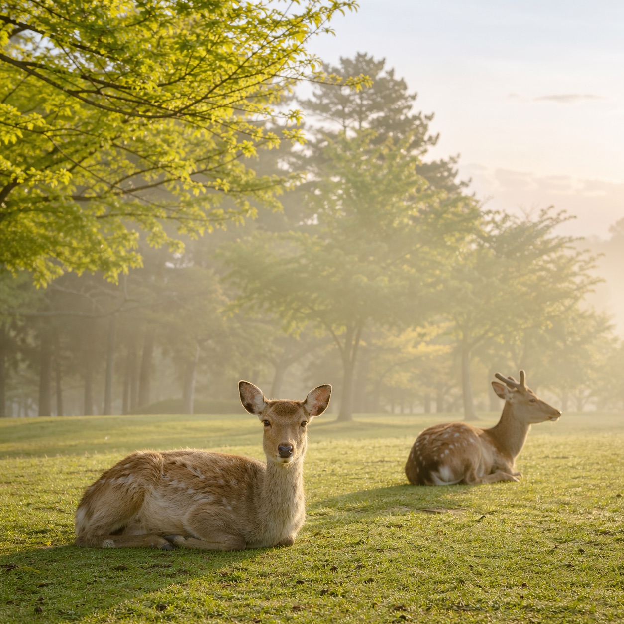 奈良公園の鹿